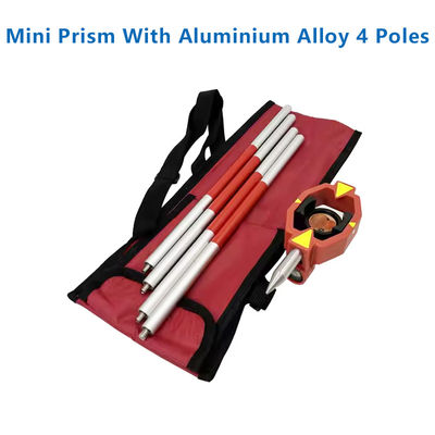 Mini-pryzmat offsetowy z miedzi powlekanej stopem aluminium 4 bieguny Zastąpienie całkowitych stacji pomiarowych