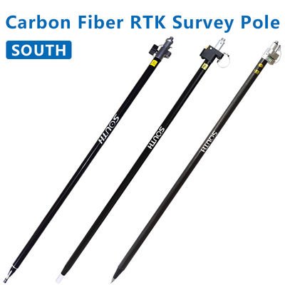 GPS RTK GNSS Telescopic Rover Pole Włókno węglowe Pole rozszerzalne dla Surveying GPS