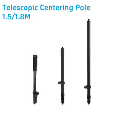 1.5M 1.8M Teleskopowy słup centralny Przenośny RTK GPS Rod Surveying Aluminium Alloy Lekkie ciężar 1PCS