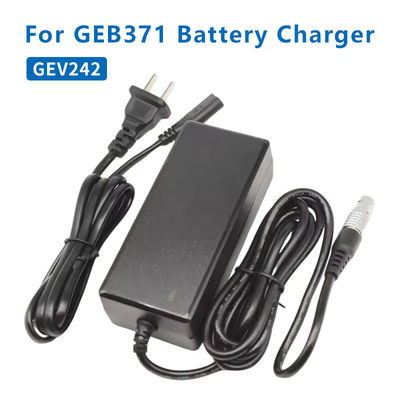 Ładowarka adaptera zasilania GEV242 AEL60US24-XE0162A Art. NO. 774437 Do całkowitej stacji GPS Zewnętrzna duża bateria GEB 371 1piece