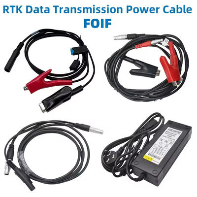 FOIF GNSS RTK 5-pin kabel przesyłowy danych zewnętrzny kabel zasilający radiowy z adapterem 220V
