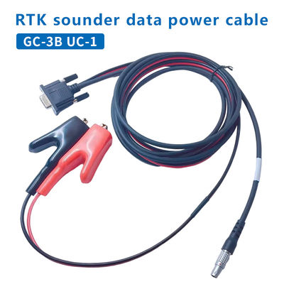 Hi-Target GC-3B UC-1 Wielofunkcyjny kabel GPS RTK Echo Sounder Połączenie z akumulatorem W kształcie Y kabel danych
