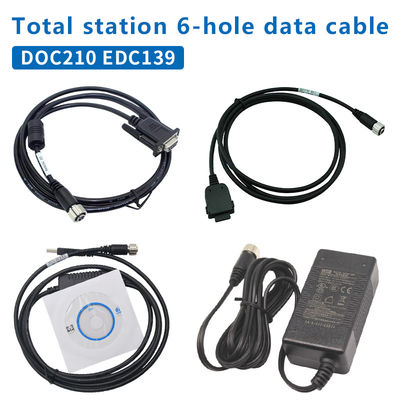 DOC210 EDC139 Kabel danych dla TOPCON SOKKIA Stacje całkowite ES/OS/PS do PC (Win11) 6 Otwór