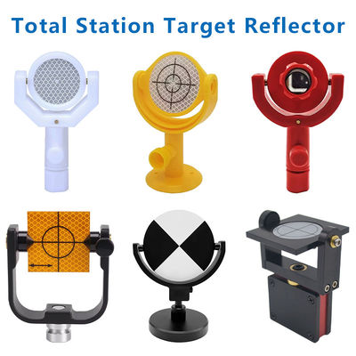 Total Station Target Reflector Reflector Plate Reflector Sticker 45 Degree Angle Reflector Prism Reflector Rotating Magnetic
