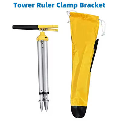Wciągalny Mini Pole Bracket 46cm-60cm Regulowalny Teleskopowy Mini Tripod Tower Ruler Support Total Station Prism Pole Clamp