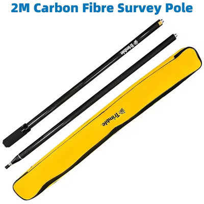 Nowy GPS RTK 2M Włókno węglowe Polesy badawcze GPS Badanie z 2 sekcjami z Trimble Universal Prism GPS Pole Centering Roc