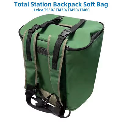 Zielony kolor miękki zestaw plecak torebka ręczna do Leica TS TM30 50 60Total Station Survey Bag