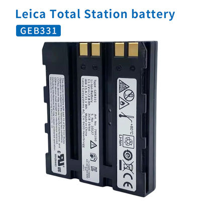Nowa i oryginalna bateria GEB331 do ponownego ładowania 11,1 V Li-Ion do teodolitu cyfrowego CS20 i LS15/10