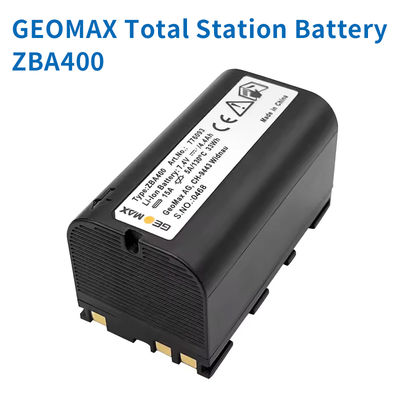 Wysoka pojemność 4400 mAH Geomax ZBA400 Bateria dla ZT20 ZT80 Zenith50 Zoom 10 20 30 35 Pro Zoom 80 Stacja ogółem