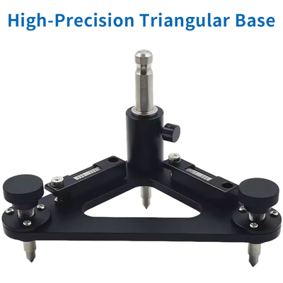 High Accurate Tribrach with 5/8inch Thread Mount OR with Leca Swiss Type Spigot Mount Dual Tube Bubble Level