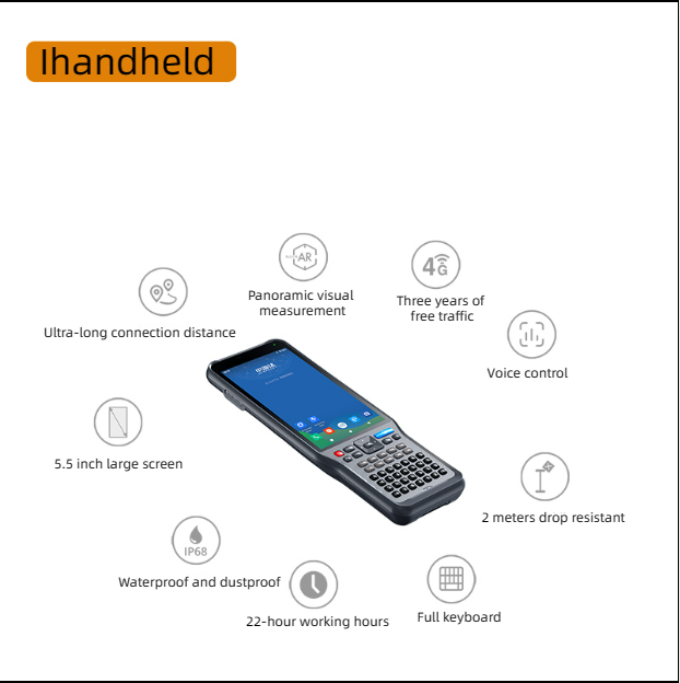 RTK Mierzenie GNSS GIS Zbieracz danych Hi-Target IHAND55 sterownik GPS 2